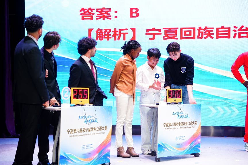 宁夏第六届来华留学生摄影、短视频大赛、汉语大赛在我校举行